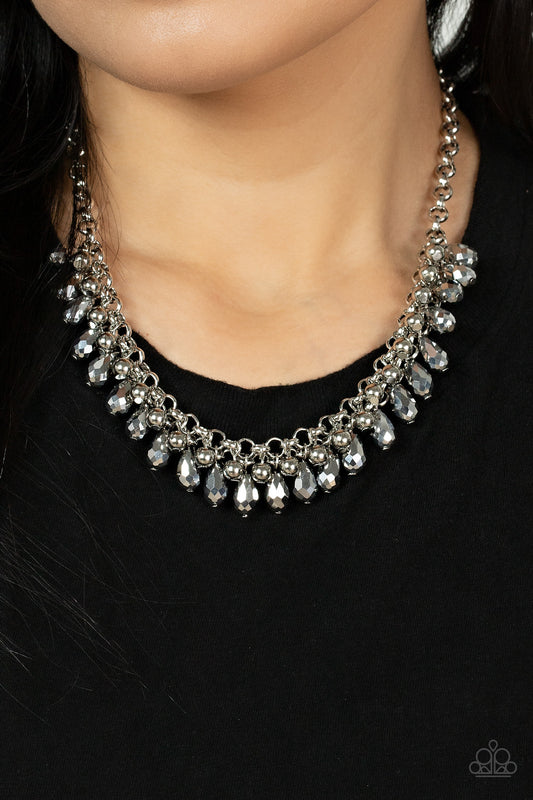 Metro Monarchy Silver Necklace - Jewelry by Bretta