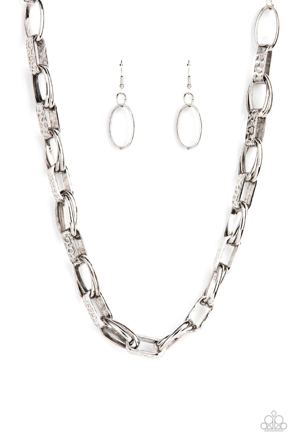 Motley In Motion Silver Necklace - Jewelry by Bretta