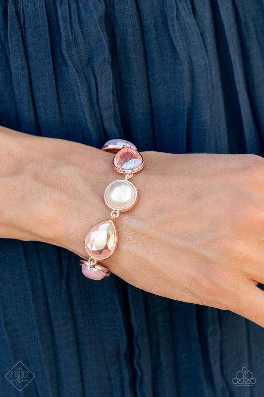 Nostalgically Nautical Rose Gold Bracelet - Jewelry by Bretta