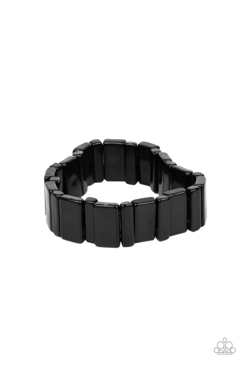 In Plain SIGHTSEER Black Bracelet - Jewelry by Bretta