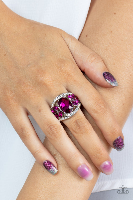 Cosmic Clique Pink Ring - Jewelry by Bretta