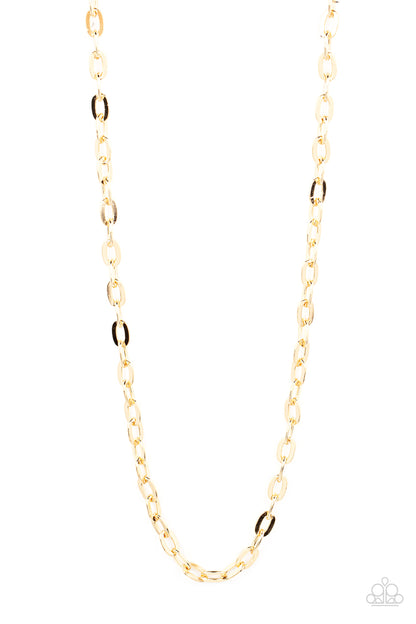 Interference Gold Necklace  - Jewelry by Bretta