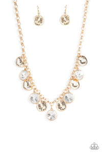 Spot On Sparkle Gold Necklace - Jewelry by Bretta