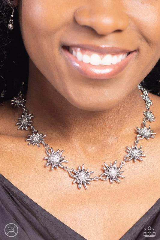 Get Up and GROW White Necklace - Jewelry by Bretta