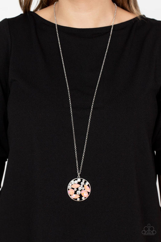 Iridescently Influential Orange Necklace - Jewelry by Bretta