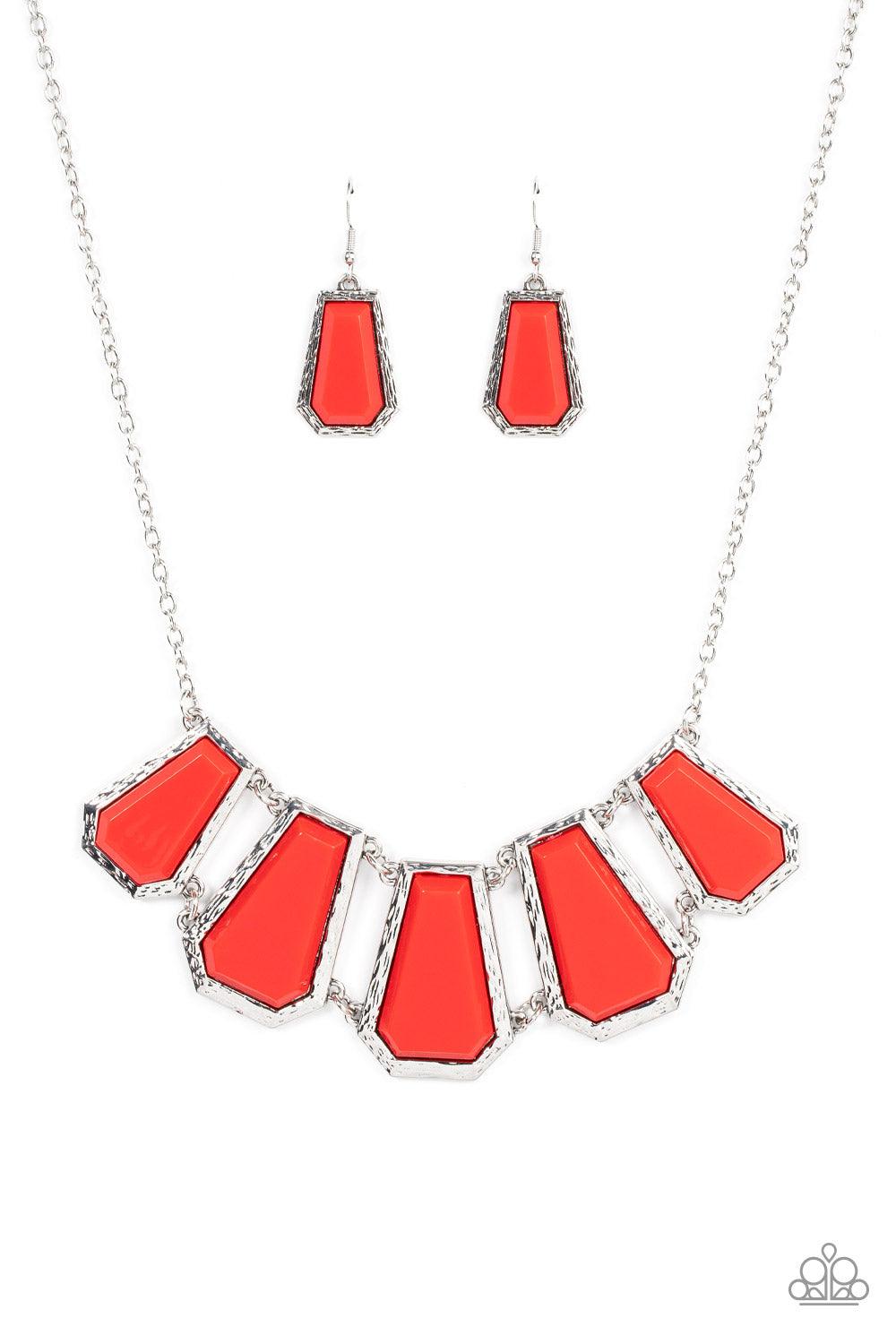 Stellar Heiress Red Necklace - Jewelry by Bretta