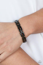 Closed Circuit Strategy Black Bracelet - Jewelry by Bretta