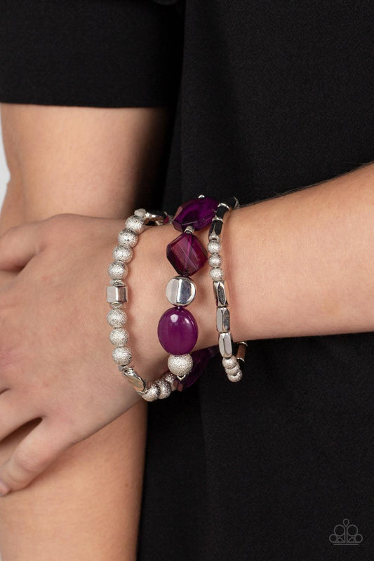 Marina Magi Purple Bracelet - Jewelry by Bretta