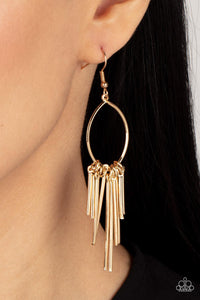 Mood Swing Gold Earrings - Jewelry by Bretta