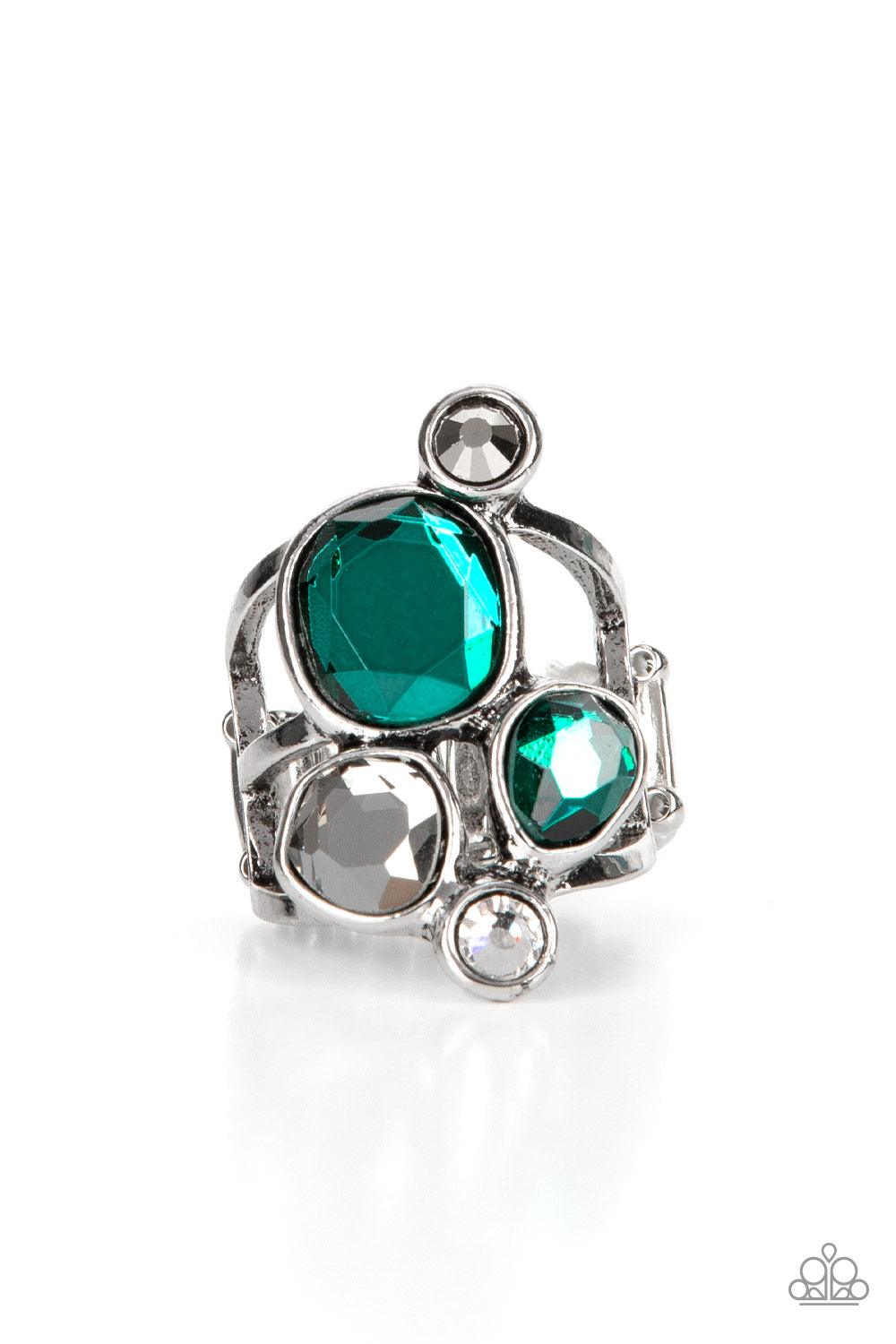  Demandingly Duchess Green Ring - Jewelry by Bretta