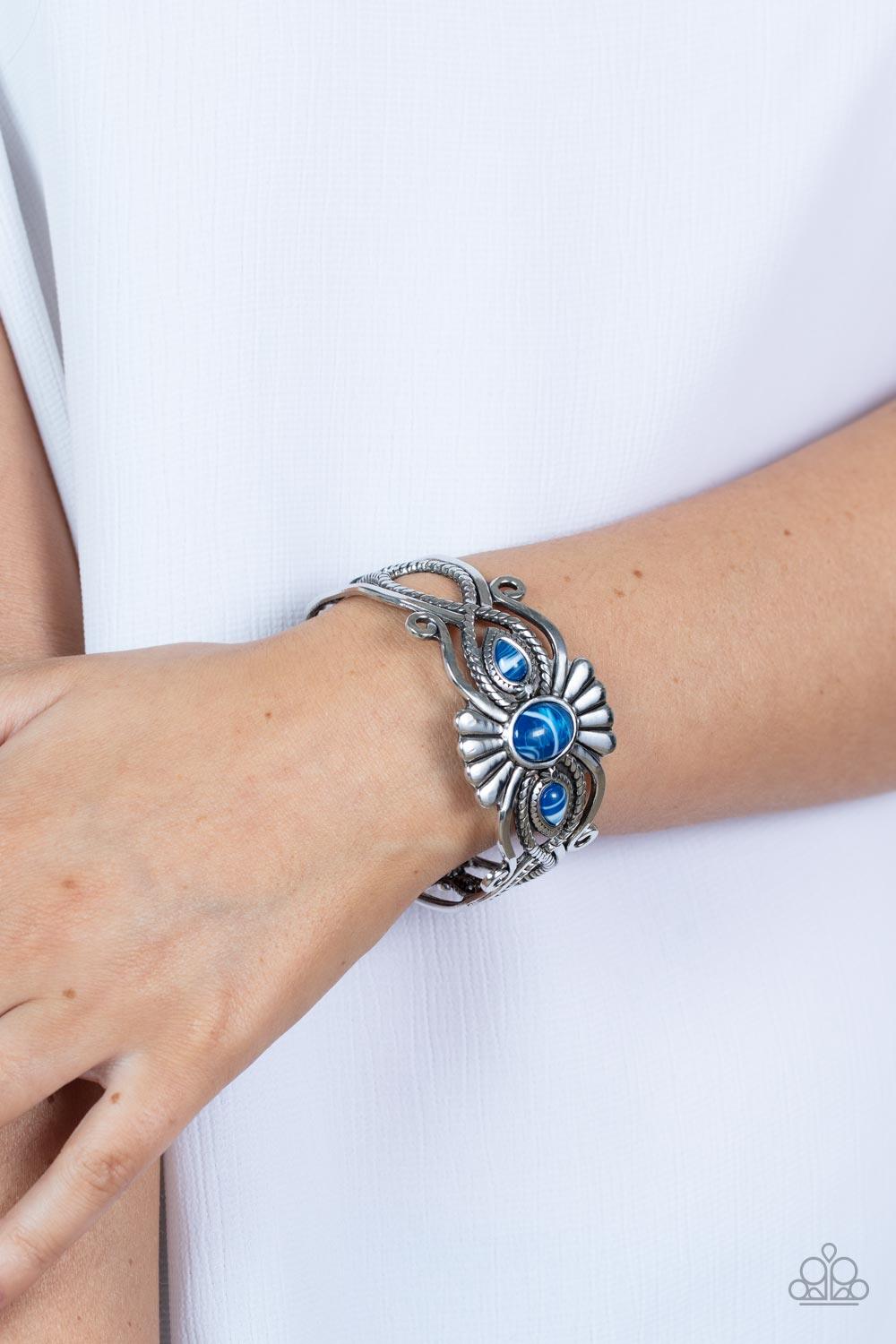 Rural Rumination Blue Bracelet - Jewelry by Bretta