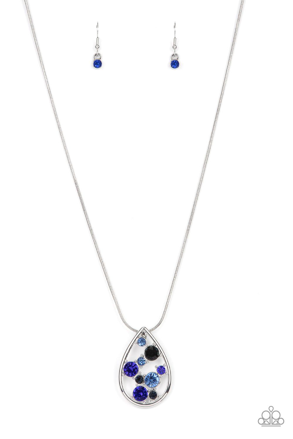 Seasonal Sophistication Blue Necklace - Jewelry by Bretta