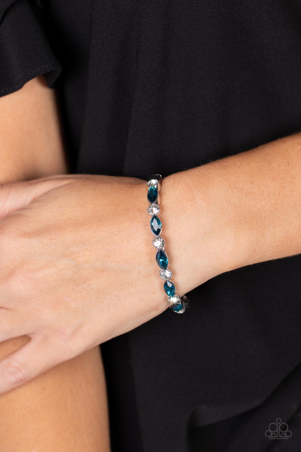 Petitely Powerhouse Blue Bracelet - Jewelry by Bretta