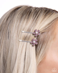 Playfully Perennial Pink Hair Clip - Jewelry by Bretta