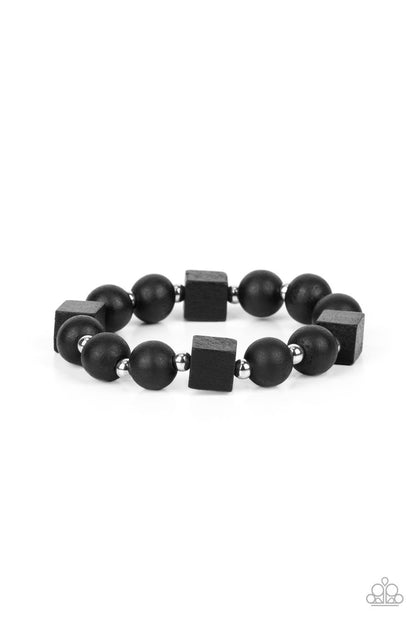 Timber Trendsetter Black Bracelet - Jewelry by Bretta