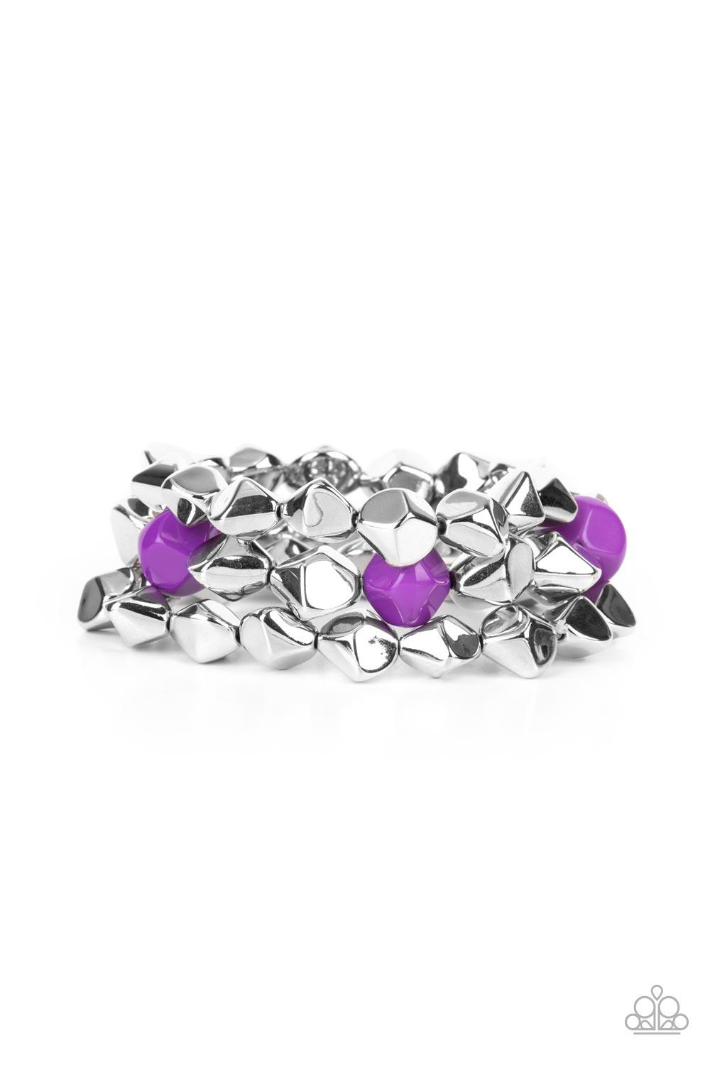 A Perfect TENACIOUS Purple Bracelets - Jewelry by Bretta