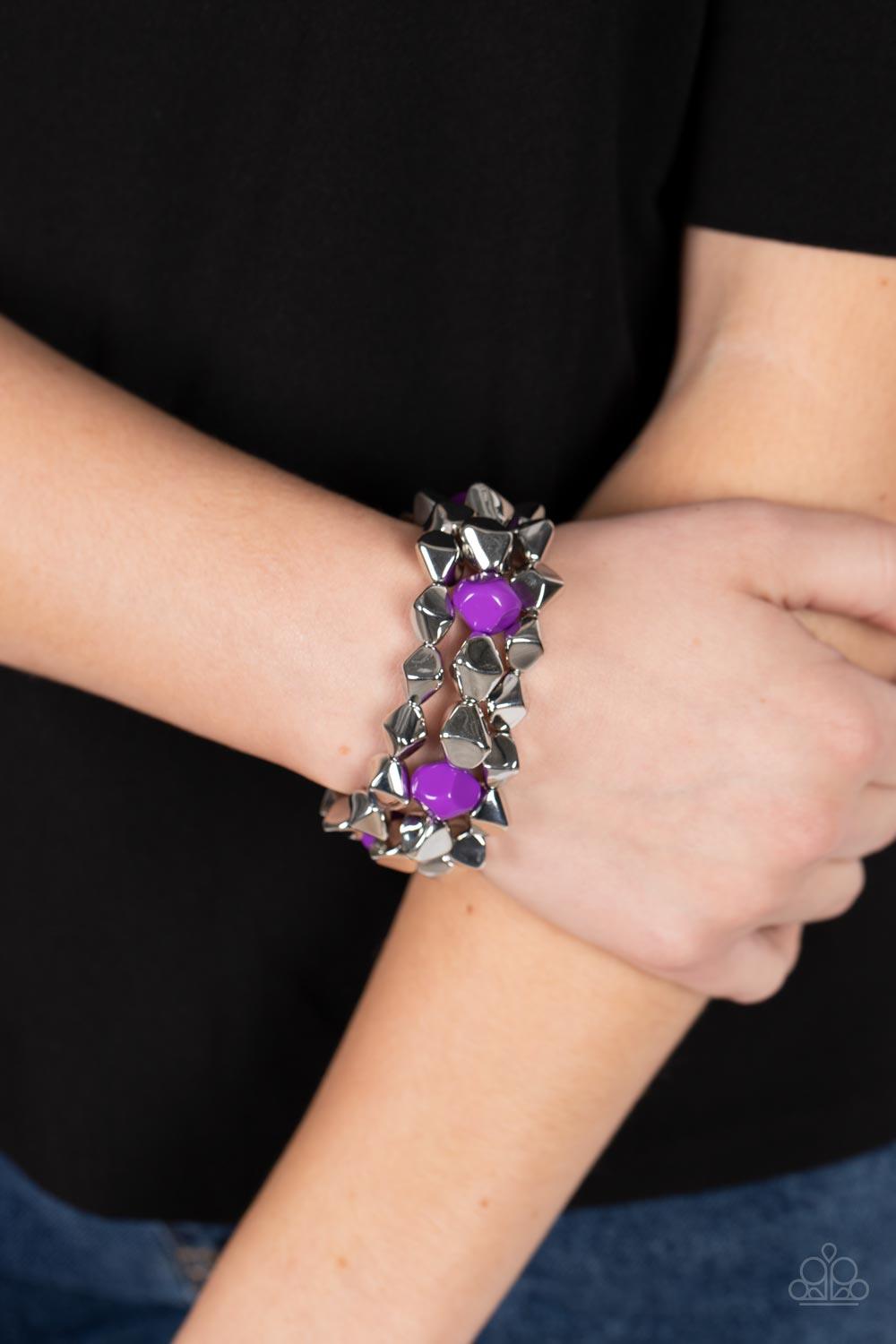 Molten Mogul Green Bracelet - Jewelry by Bretta