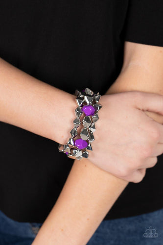 A Perfect TENACIOUS Purple Bracelets - Jewelry by Bretta