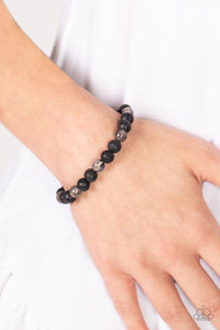 Molten Mogul Black Bracelet - Jewelry by Bretta