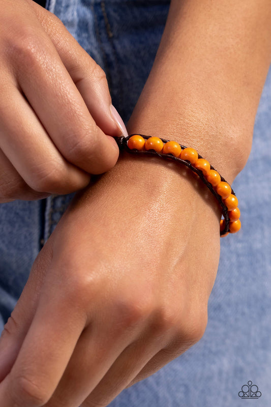 Epic Explorer Orange Bracelet - Jewelry by Bretta