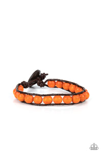 Epic Explorer Orange Bracelet - Jewelry by Bretta