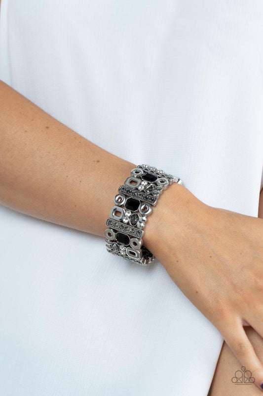 Dynamically Diverse Black Bracelet - Jewelry by Bretta