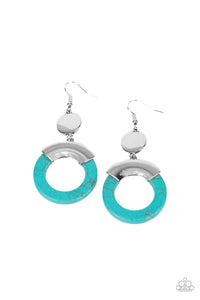 ENTRADA at Your Own Risk Blue Earrings - Jewelry by Bretta