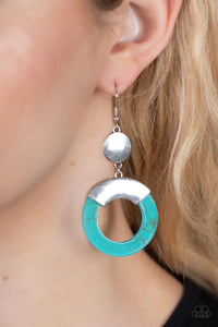 ENTRADA at Your Own Risk Blue Earrings - Jewelry by Bretta