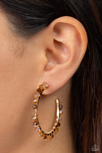 Halo Hustle Brown Hoop Earrings - Jewelry by Bretta