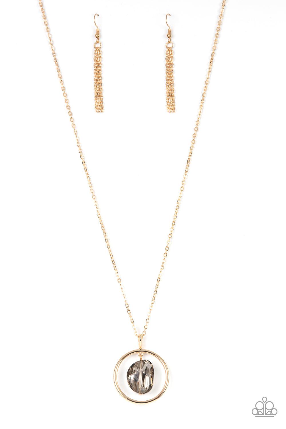 Hands-Down Dazzling Gold Necklace - Jewelry by Bretta