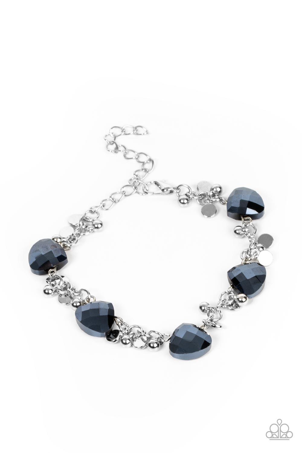 Blue paparazzi store bracelet