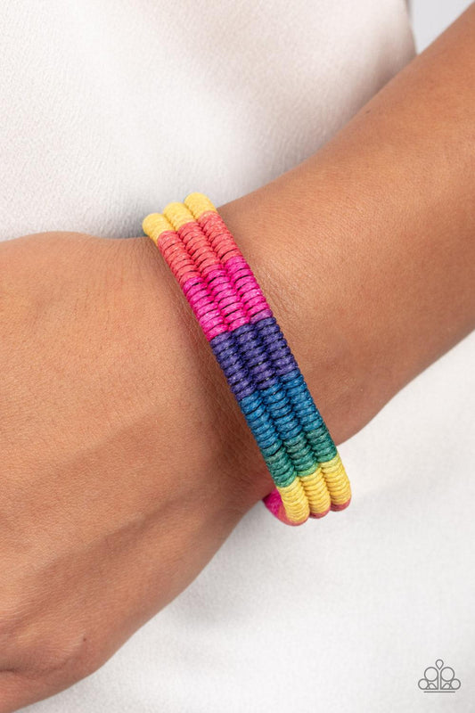 Rainbow Renegade Multi Bracelet - Jewelry by Bretta