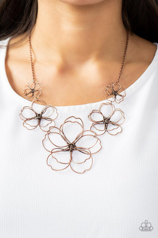 The Show Must GROW On Copper Necklace - Jewelry by Bretta