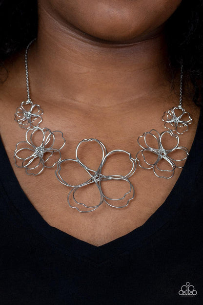 The Show Must GROW On Silver Necklace - Jewelry by Bretta