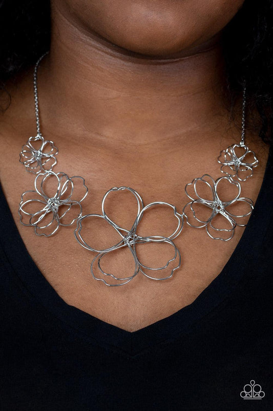 The Show Must GROW On Silver Necklace - Jewelry by Bretta