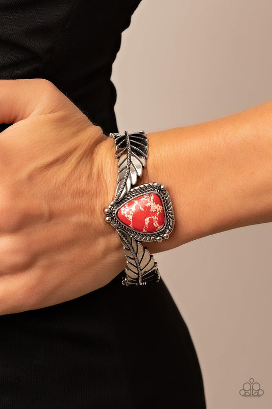Desert Roost Red Bracelet - Jewelry by Bretta
