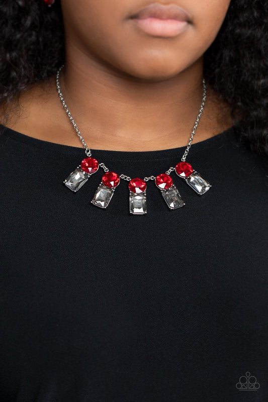 Celestial Royal Red Necklace - Jewelry by Bretta