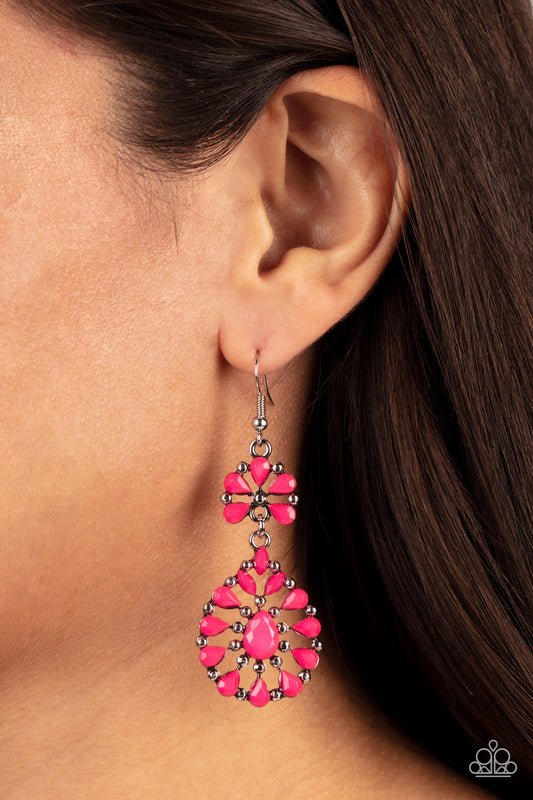 Posh Palooza Pink Earrings - Jewelry by Bretta