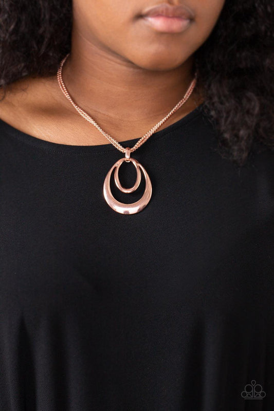 Suburban Storm Copper Necklace - Jewelry by Bretta