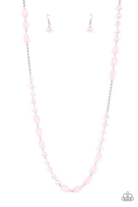 Shoreline Shimmer Pink Necklace - Jewelry by Bretta