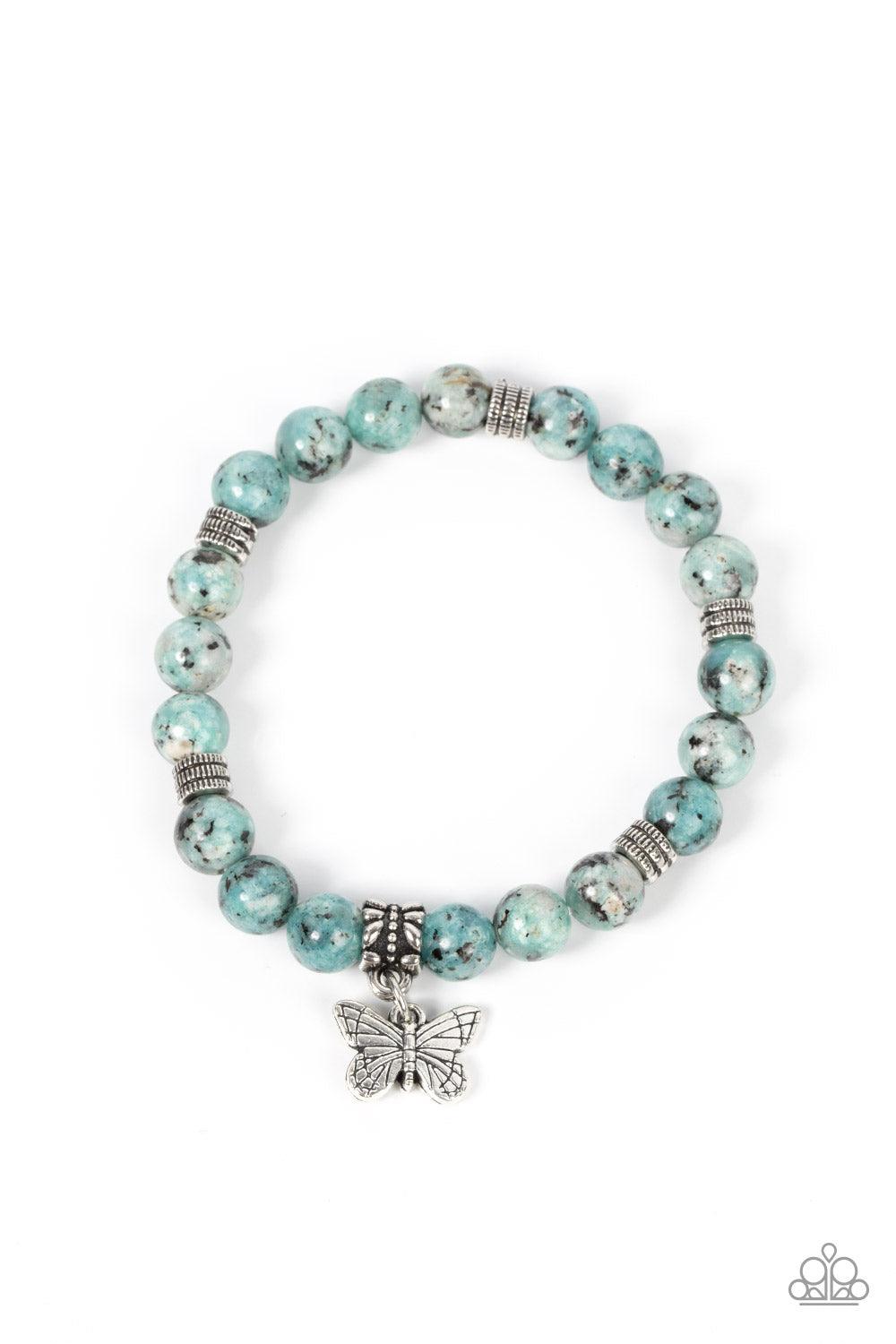 Butterfly Nirvana Blue Bracelet - Jewelry by Bretta