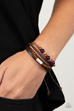 Public In-QUARRY Purple Bracelet - Jewelry by Bretta