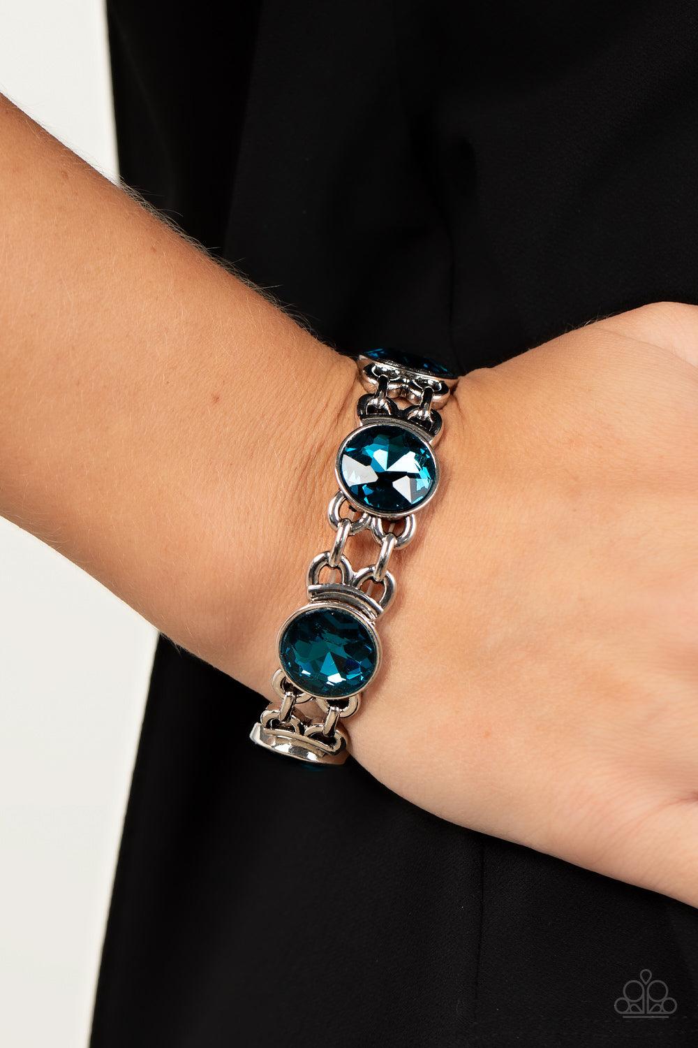 Devoted to Drama Blue Bracelet - Jewelry by Bretta