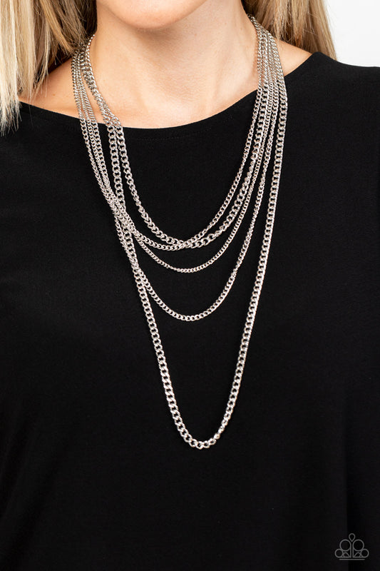 Top of the Food Chain Silver Necklace - Jewelry by Bretta
