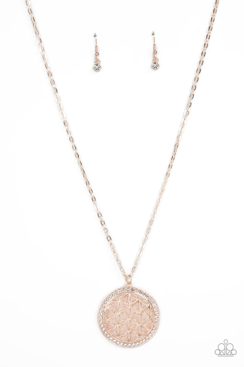 Tearoom Twinkle Rose Gold Necklace - Jewelry by Bretta