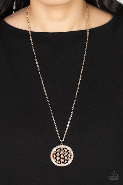 Tearoom Twinkle Rose Gold Necklace - Jewelry by Bretta