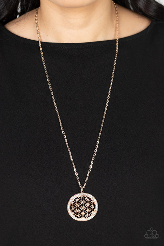 Tearoom Twinkle Rose Gold Necklace - Jewelry by Bretta