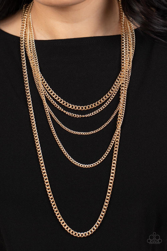 Top of the Food Chain Gold Necklace - Jewelry by Bretta