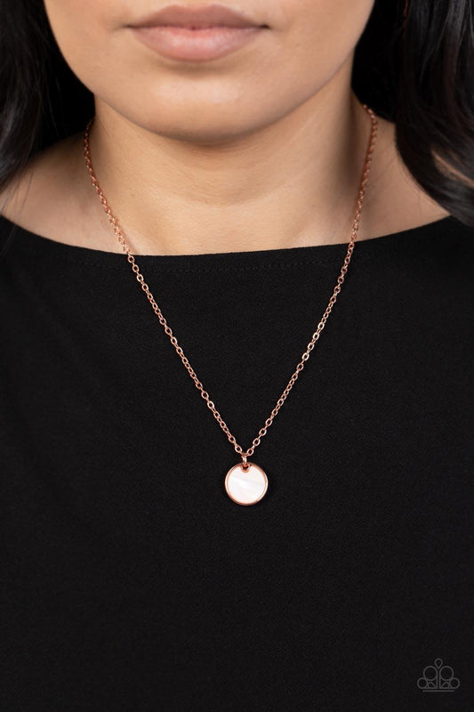 New Age Nautical Copper Necklace - Jewelry by Bretta