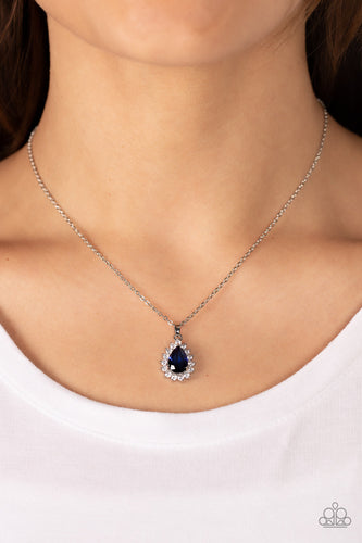 A Guiding SOCIALITE Blue Necklace - Jewelry by Bretta